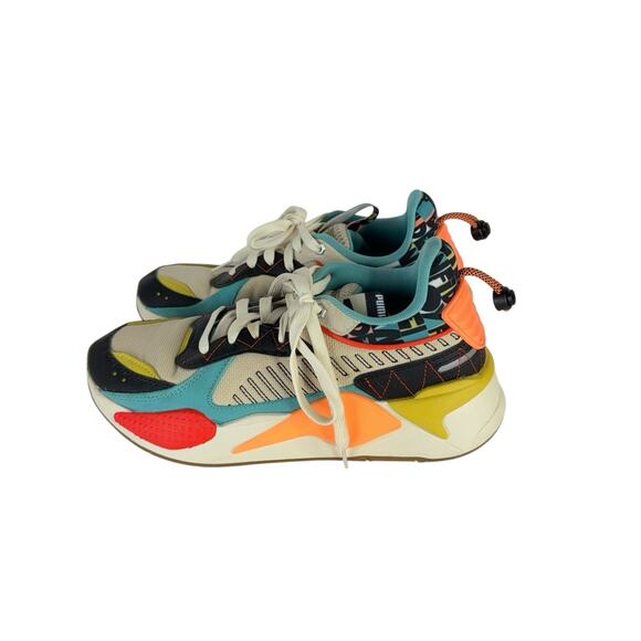 PUMA RS-X HC Putty Black Porcelain Running Training Sneakers Women’s Size 8 EUC - Picture 3 of 9